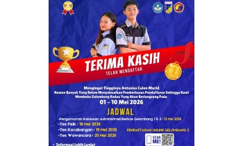 PENDAFTARAN GELOMBANG KE 2 SPMB SMAN OLARAGA PALU T.P 2026/2027